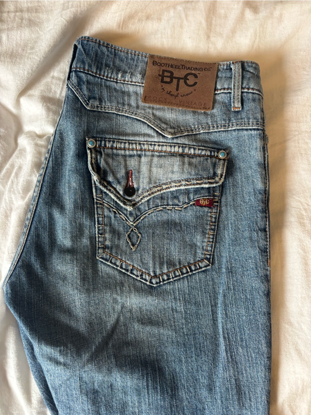 BootHeel Denim capris
